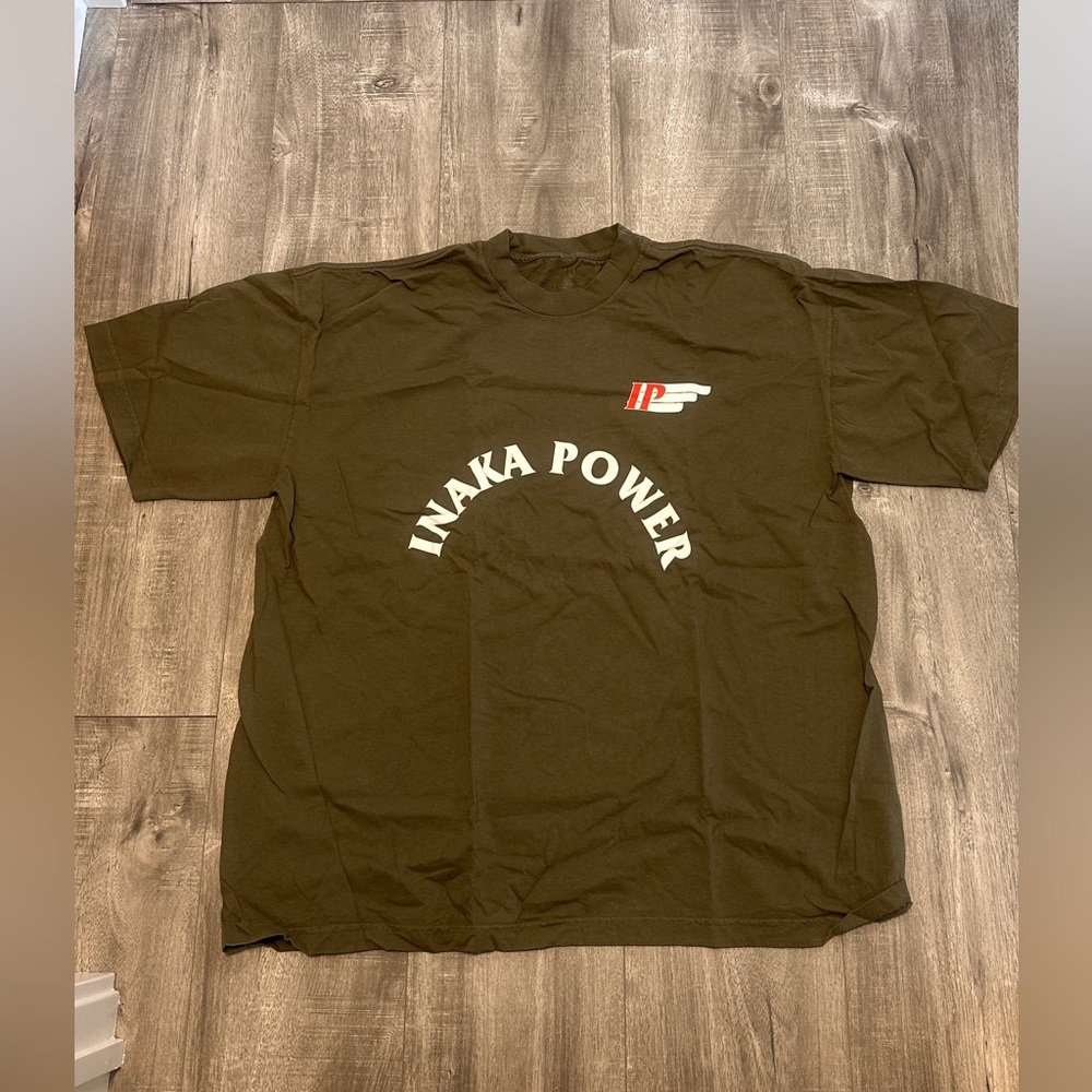 Inaka Power Men's Olive T-Shirt - XL